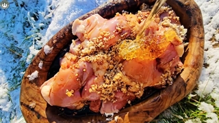 طرز تهیه ساندویچ مرغ در طبیعت