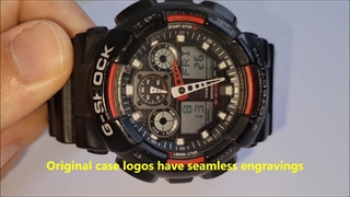 تشخیص ساعت جی شاک اصل از فیک