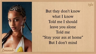 لیریک آهنگ when I'm with you از لیسا و تایلا