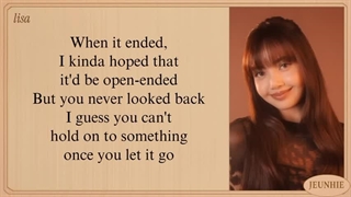 لیریک آهنگ dream از لیسا