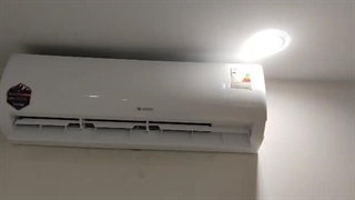 راه اندازی و رضایت مشتری از کولر گازی 24000 گری