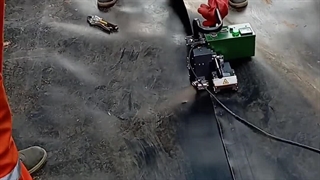 نصب و جوشکاری لاینرهای ژئوممبران HDPE