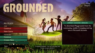 Grounded XBOX لاگین