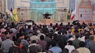 مدیحه سرایی مهدی رسولی در ویژه برنامه مناجات خوانی سحرگاهی حرم مطهر رضوی