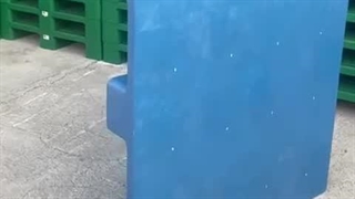 پالت پلاستیکی 120*100 رویه صاف