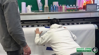 نصب و تعویض روکش تابلوی بیمه بر فراز پشت بام