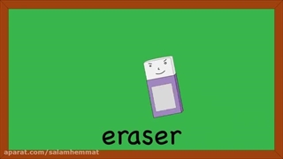 انیمیشن ها و کارتون های سطح بندی شده آموزشی سطح فرست فرندز 2 (school supplies)