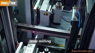 خط تولید خودکار پنجره های آلومینیومی، برش و فرز CNC، فشار دادن، خط رباتیک