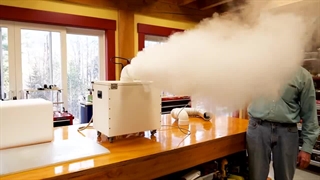 دستگاه دودزای یخ خشک قدرتمند! Dry Ice Smoke Machine