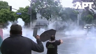 درگیری در لس‌آنجلس: معترضان در بحبوحه تنش‌های مربوط به حمله به مهاجران زخمی شدند