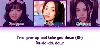 لیریک او سی تی متن آهنگ TakeDown از جونگیون و جیهیو و چیونگ توایس (TWICE) برای انیمیشن Kpop Demon Hunter